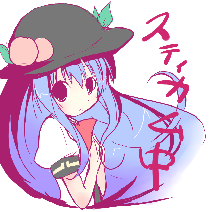 bad_id, hat, hinanawi_tenshi, shichinose, sitinose, stickam, touhou