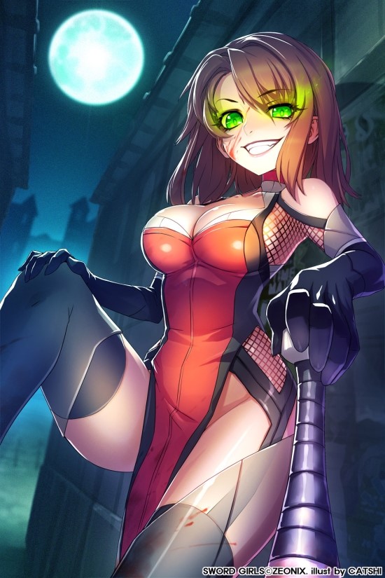 1girl, baseball_bat, black_legwear, blood, blood_on_face, blood_splatter, bloody_clothes, cat_shi