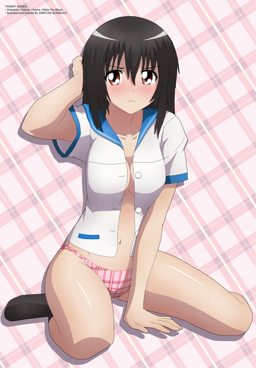 ecchi_pantsu, highres, strike_the_blood, tagme, yukina