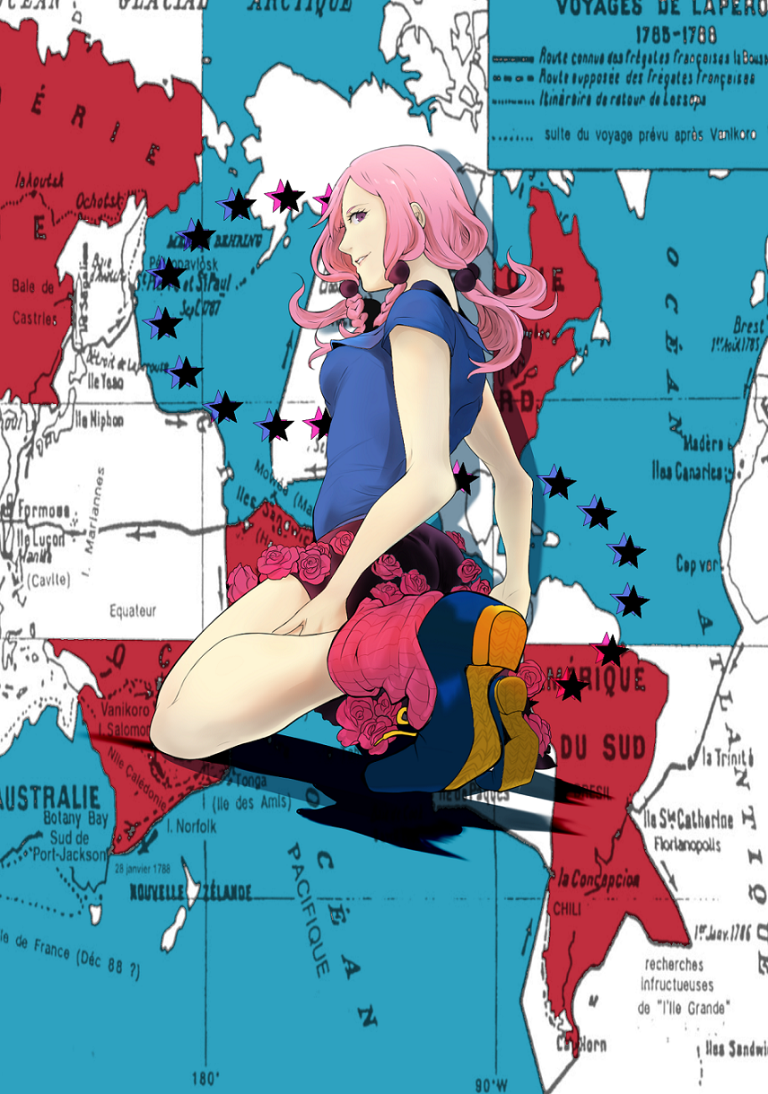 1girl, boorunrun, hair_bobbles, hair_ornament, highres, hirose_yasuho, jojo_no_kimyou_na_bouken, jojolion