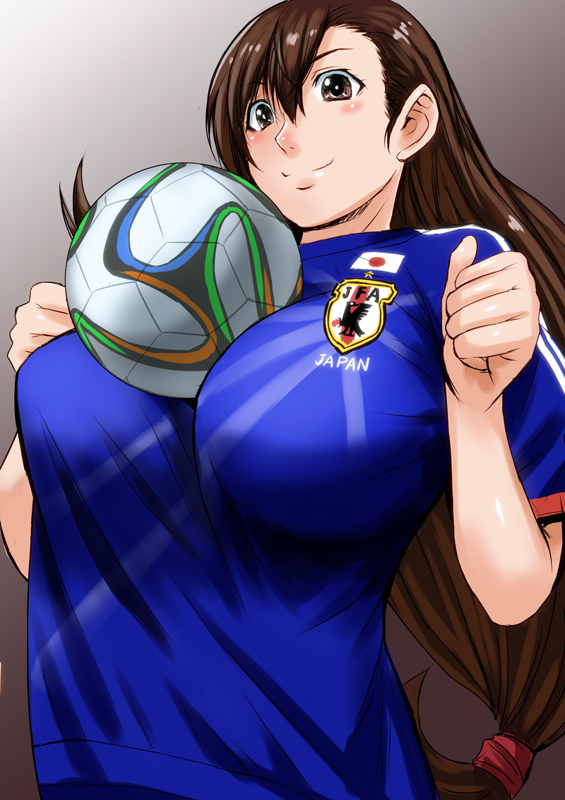 1girl, between_breasts, breasts, brown_eyes, brown_hair, final_fantasy, final_fantasy_vii, japan