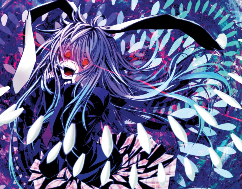 bad_id, beshi, blazer, bullet, bunny_ears, crazy, glowing, glowing_eyes