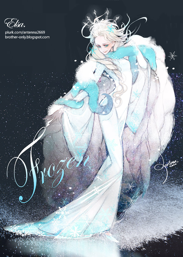 1girl, 2014, alternate_costume, antenna_(draconian), braid, character_name, copyright_name, dress