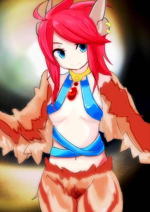 1girl, ahoge, bangs, blue_eyes, earrings, feathered_wings, harpy, harpy_(mon-musu_quest!), jewelry, looking_at_viewer, mon-musu_quest!, monster_girl, ono2532, payot, smile, solo, wings