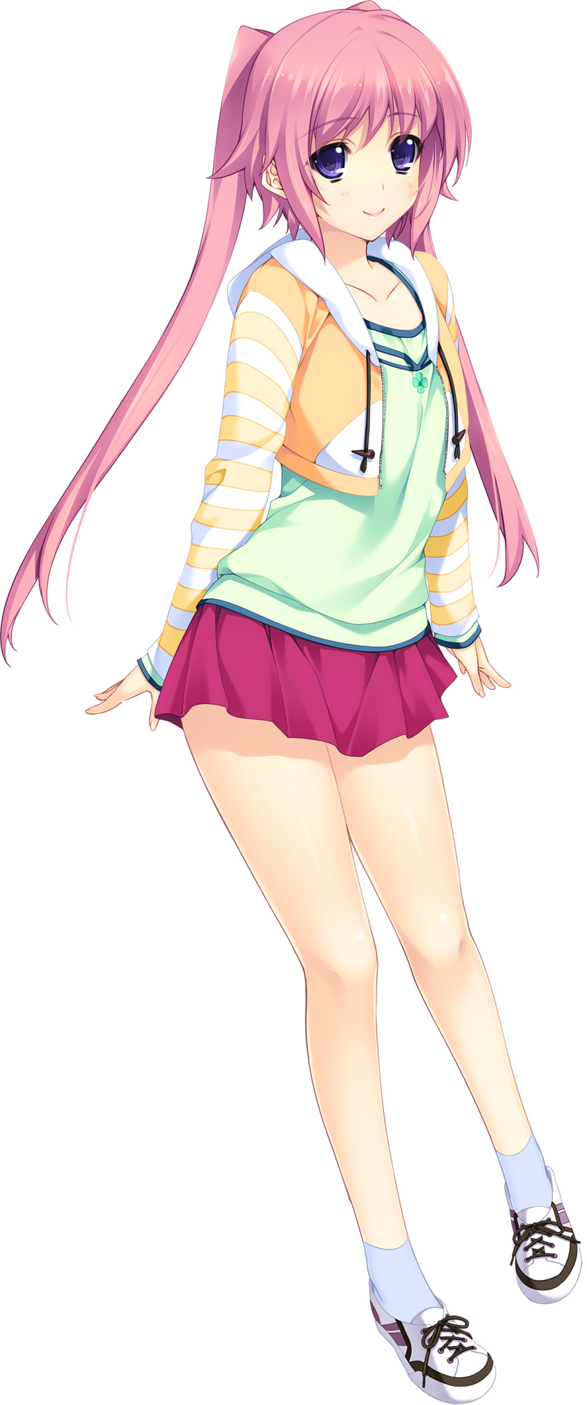 1girl, absurdres, full_body, highres, iizuki_tasuku, long_hair, looking_at_viewer, lovely_x_cation_2