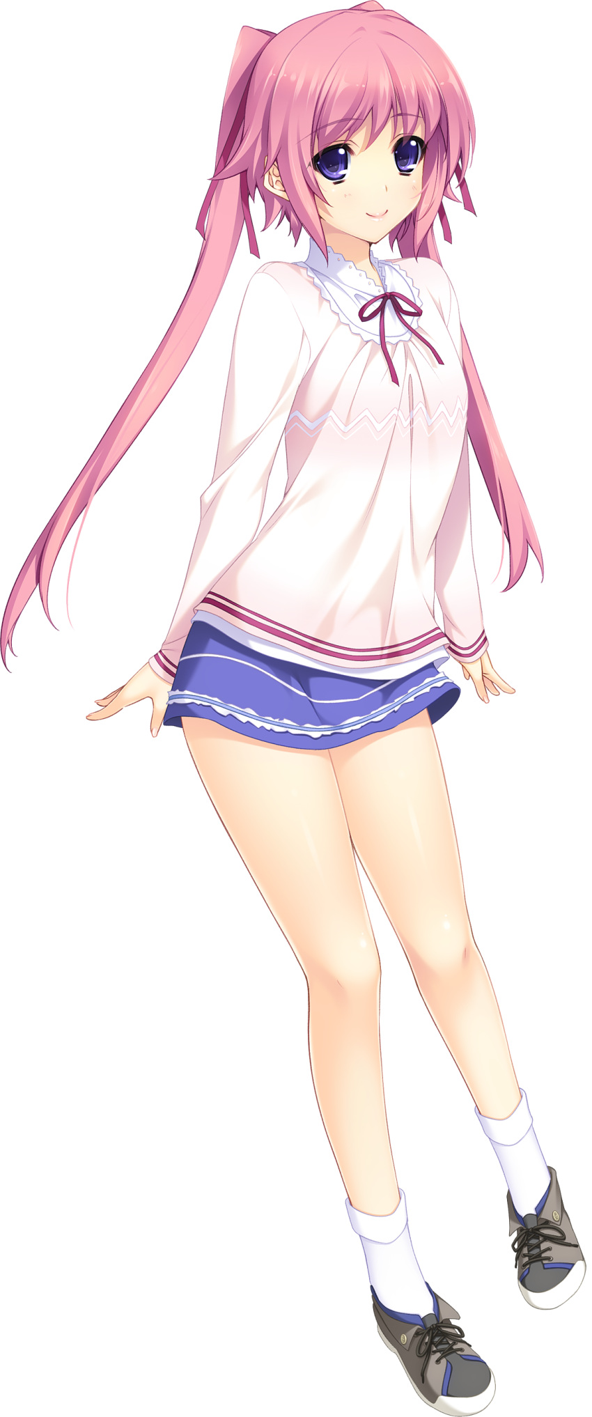 1girl, absurdres, full_body, highres, iizuki_tasuku, long_hair, looking_at_viewer, lovely_x_cation_2