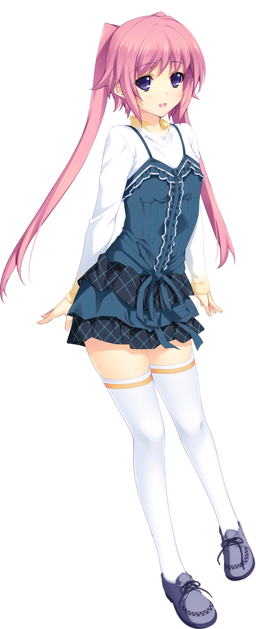 1girl, absurdres, full_body, highres, iizuki_tasuku, looking_at_viewer, lovely_x_cation_2, nirasaki_hinata