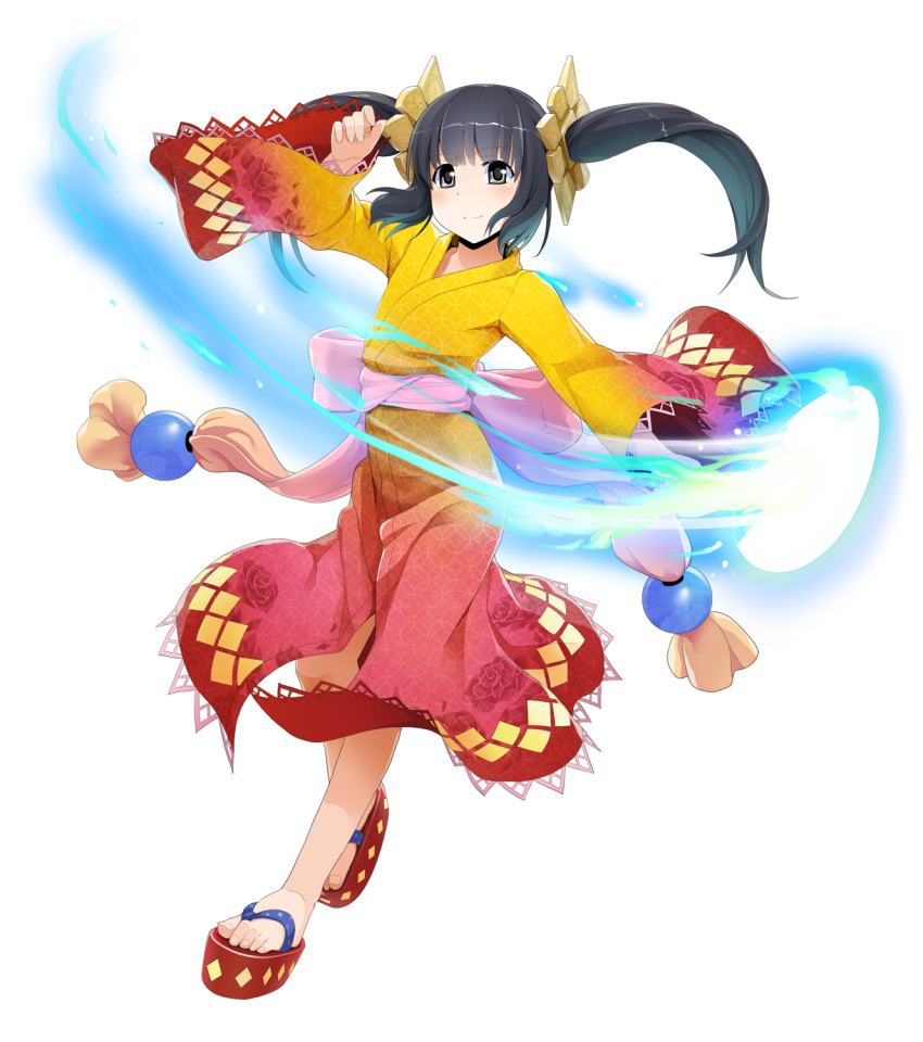 1girl, amaterasu_(onigiri), black_hair, highres, official_art, onigiri_(mmorpg)