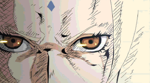 animated, animated_gif, araki_hirohiko_(style), artist_request, character_request, crossover, hatake_kakashi, jojo_no_kimyou_na_bouken