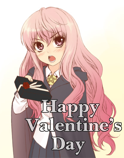 cape, hitsujimura_saki, long_hair, louise_francoise_le_blanc_de_la_valliere, pink_eyes, pink_hair, school_uniform, skirt