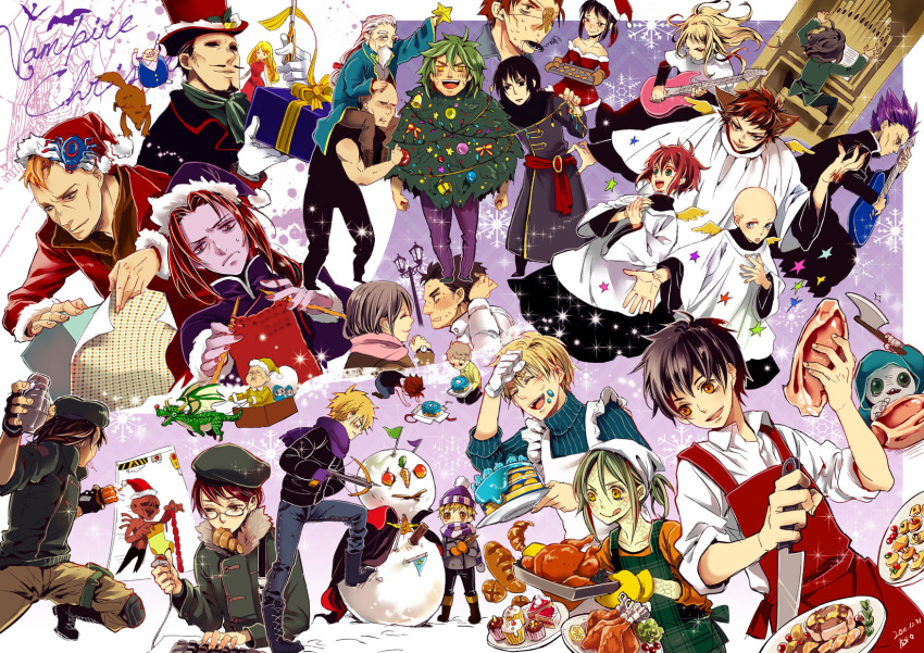 6+boys, 6+girls, arrow_(darren_shan), bald, bec_mcconn, beranabus, black_hair, blonde_hair