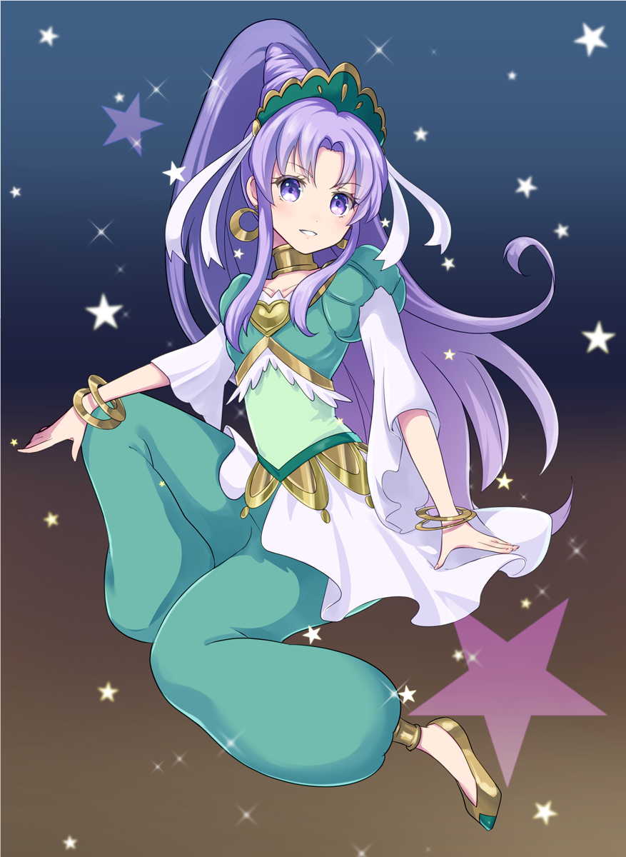 1girl, alternate_form, arabian_clothes, choker, cure_fortune, earrings, happinesscharge_precure!, heart