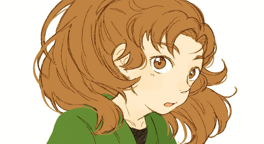 1boy, brown_eyes, brown_hair, bust, cotoco_(kuuuman), face, long_hair, male