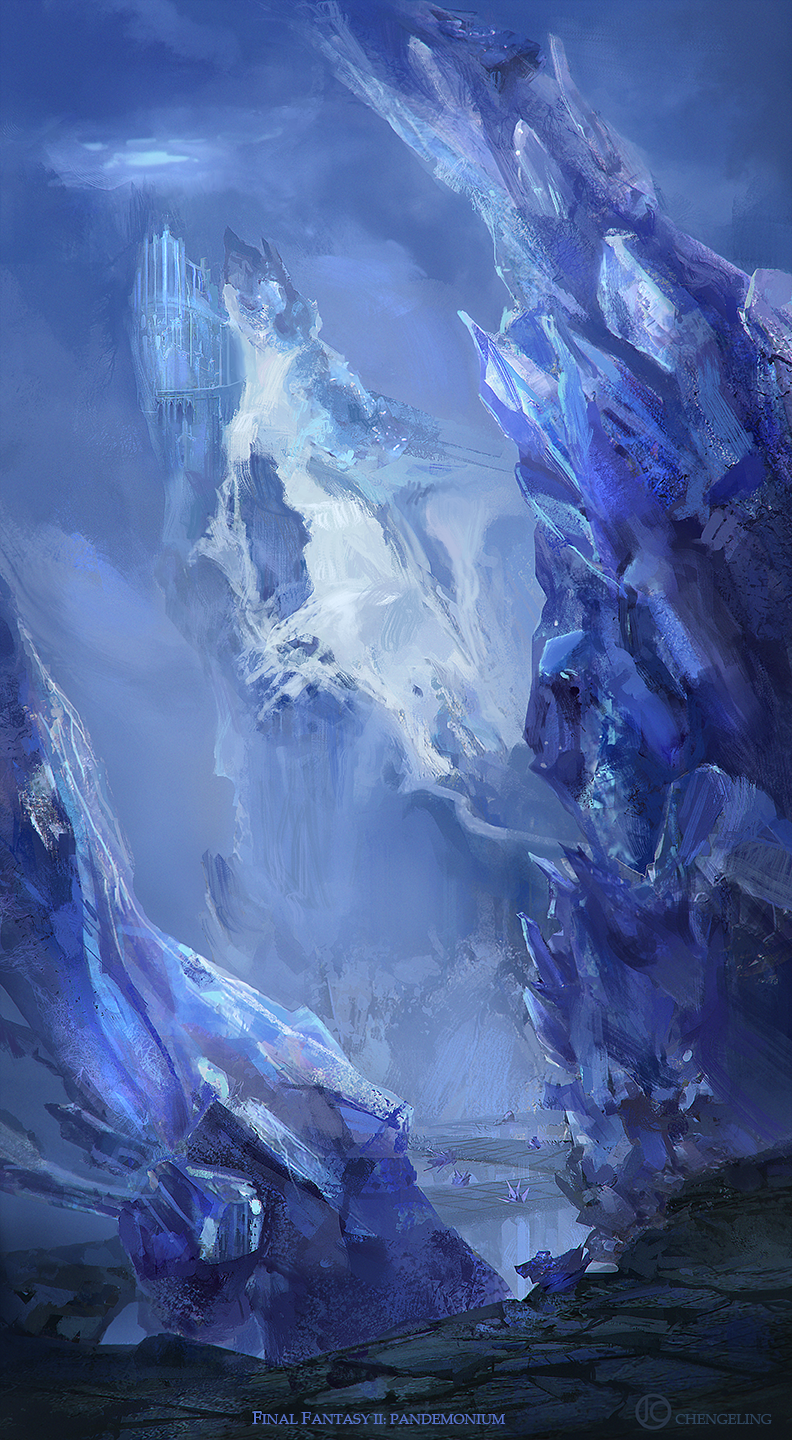 castle, commentary, copyright_name, crystal, final_fantasy, final_fantasy_ii, highres, jessica_cheng