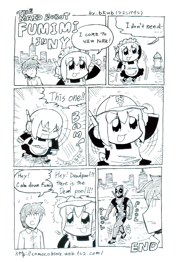 3ldkm, baseball_cap, bkub, cap, comic, crossover, deadpool, english