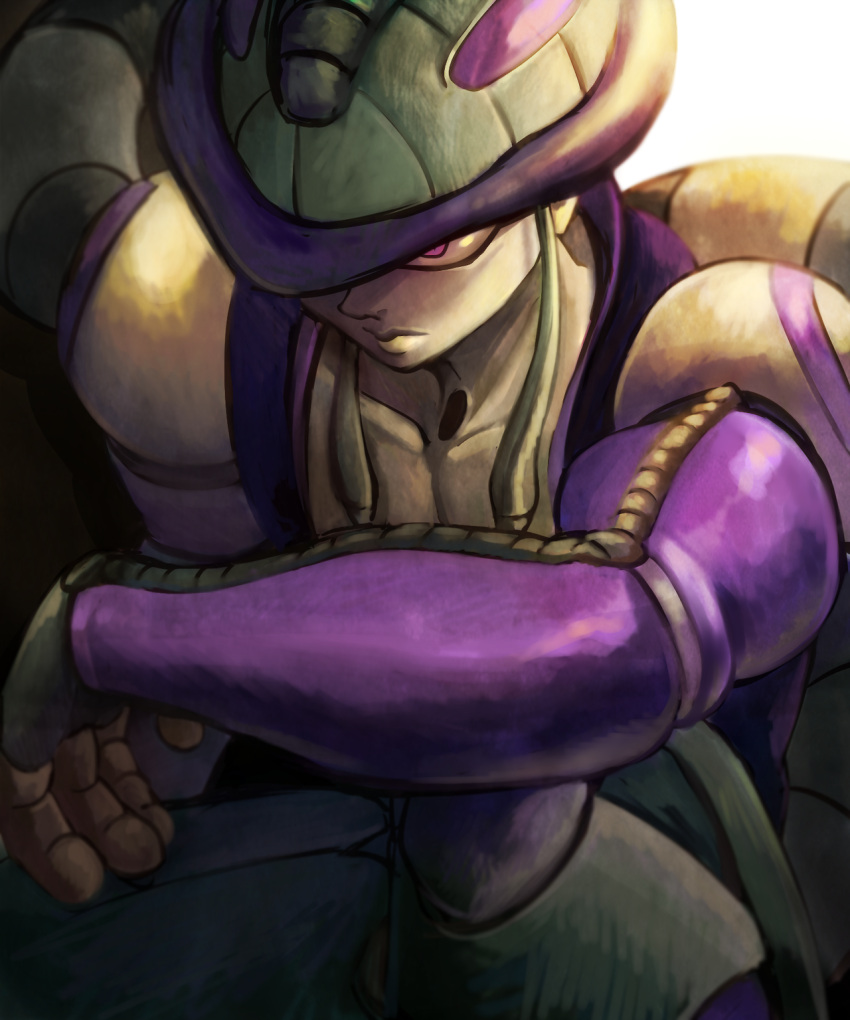 1boy, emererre, highres, hunter_x_hunter, meryem, reinarius, violet_eyes