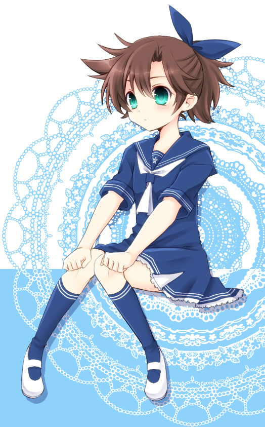 1girl, aji_paba, brown_hair, female, genderswap, green_eyes, jojo_no_kimyou_na_bouken, joseph_joestar_(young)