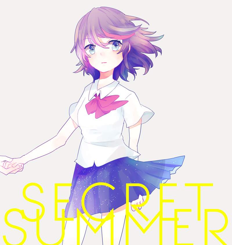 1girl, black_hair, blue_eyes, conoha, english, kill_la_kill, looking_at_viewer, matoi_ryuuko