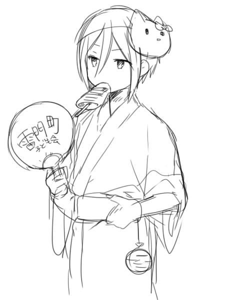 1boy, fan, hayami_maya, inazuma_eleven, inazuma_eleven_(series), japanese_clothes, kimono, male