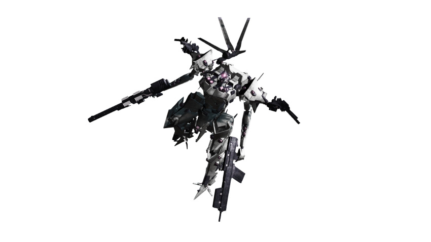ambient, armored_core, armored_core:_for_answer, flying, gun, lilium_wolcott, mecha, radar