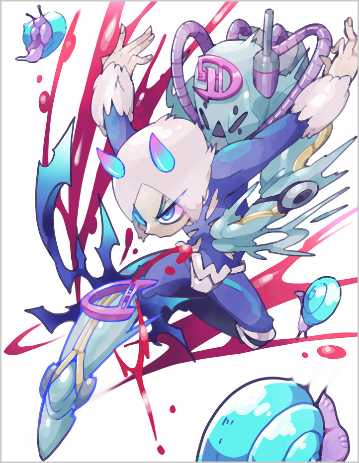 blood, diver_down_(stand), fur_hat, hat, jojo_no_kimyou_na_bouken, maru_show, snails, stand_(jojo), weather_report, weather_report_(stand)