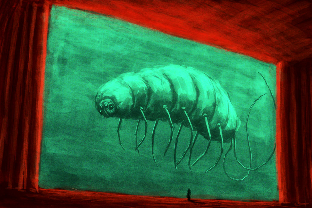curtains, extra_eyes, flesh, guru, monster, movie_theater, original, projector_screen