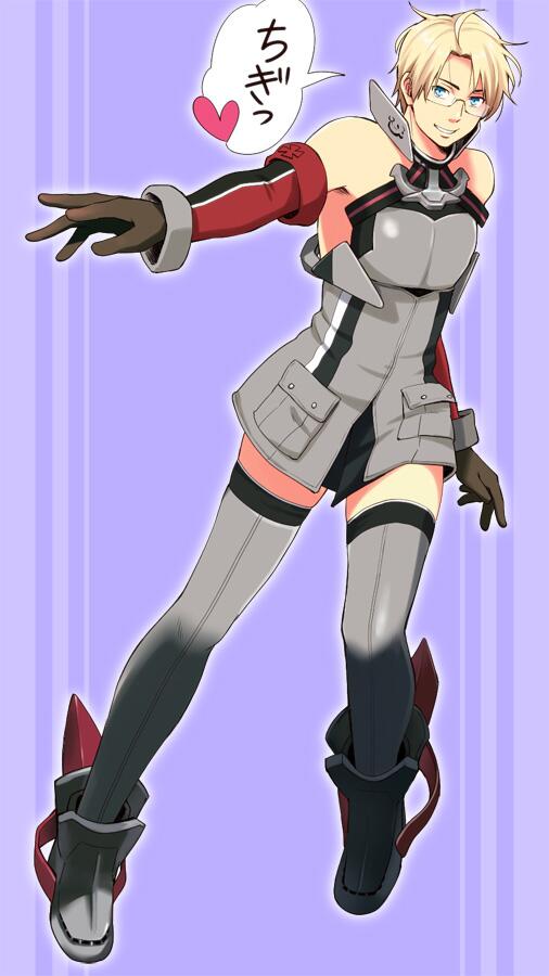 1boy, america_(hetalia), axis_powers_hetalia, bismarck_(kantai_collection), bismarck_(kantai_collection)_(cosplay), blonde_hair, cosplay, crossdressinging