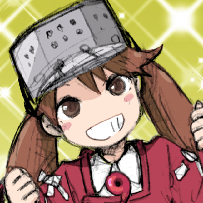 1girl, blush, blush_stickers, brown_eyes, brown_hair, bust, clenched_hands, collared_shirt