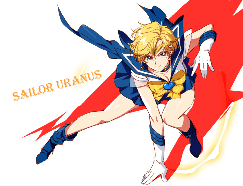 1girl, bishoujo_senshi_sailor_moon, blonde_hair, blue_eyes, blue_skirt, breasts, character_name, choker
