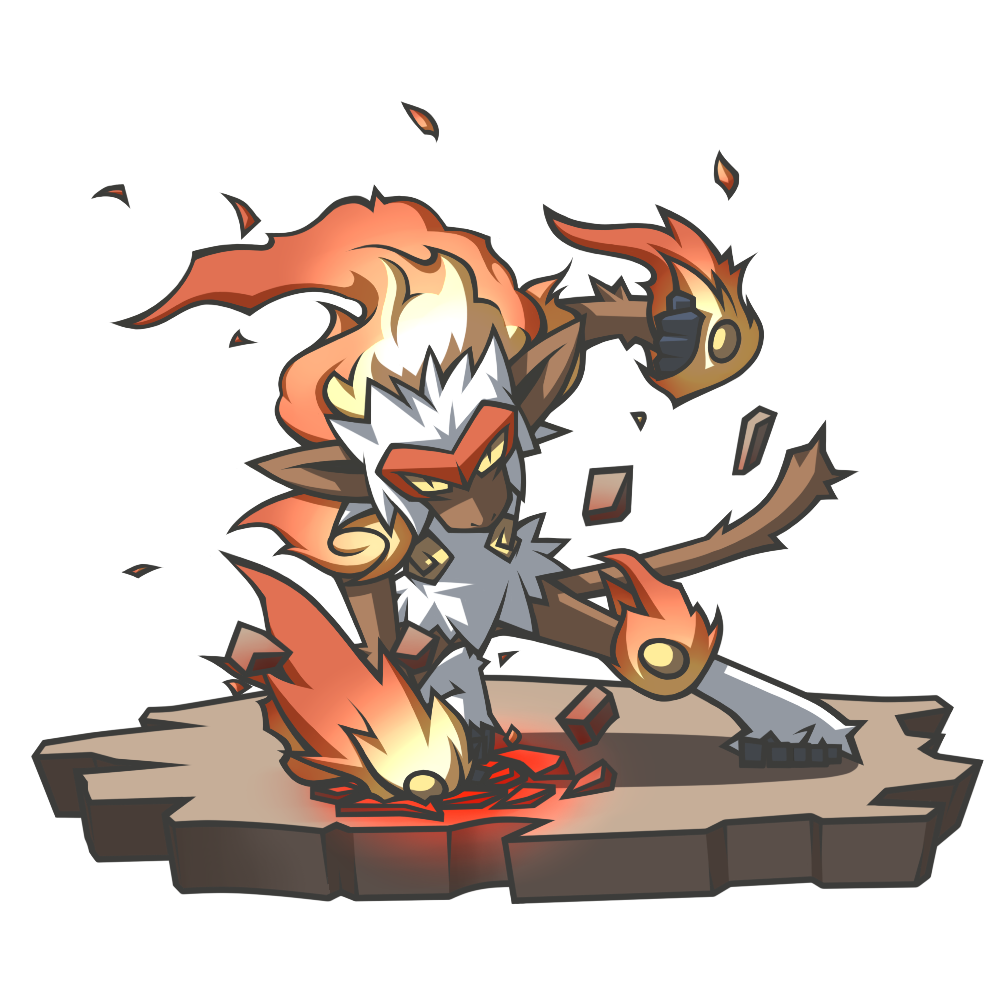 fire, fire_hair, infernape, pokemon, solo