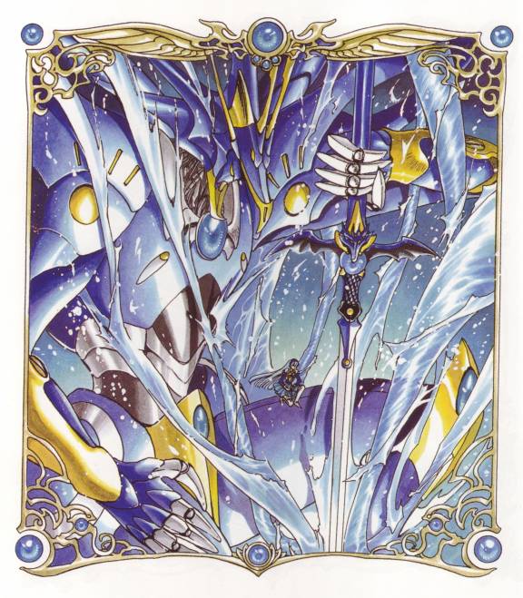 90s, ceres, clamp, dragon, magic_knight_rayearth, mashin, mecha, ryuuzaki_umi