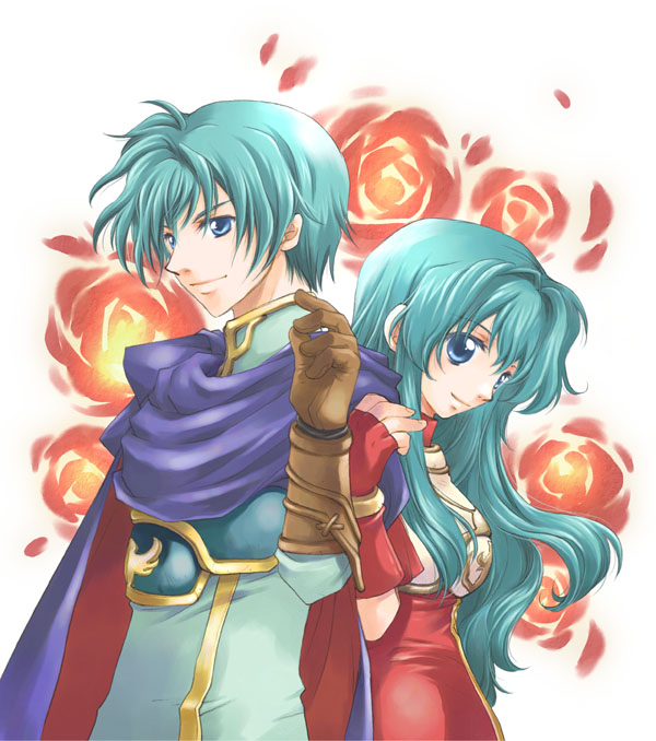 brother_and_sister, eirika, ephraim, fingerless_gloves, fire_emblem, fire_emblem:_seima_no_kouseki, fire_emblem_sacred_stones, gloves