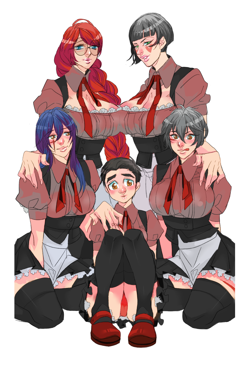 5girls, genderswap, komatsu_(toriko), tagme, toriko