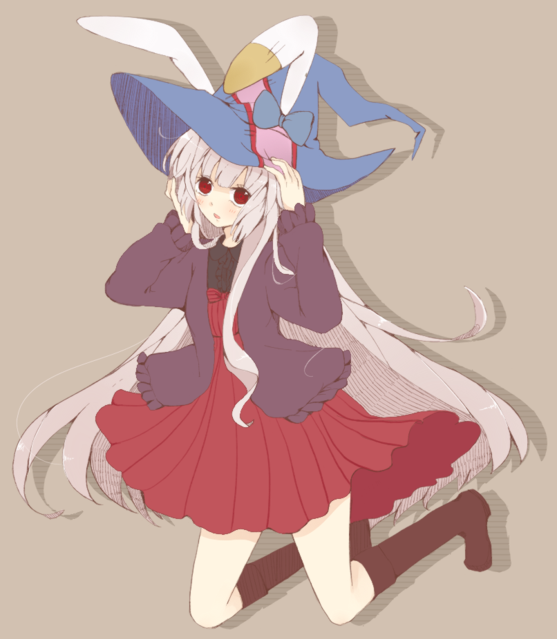 1girl, animal_ears, blush, boots, bow, casual, chuo_(irityuo), coat