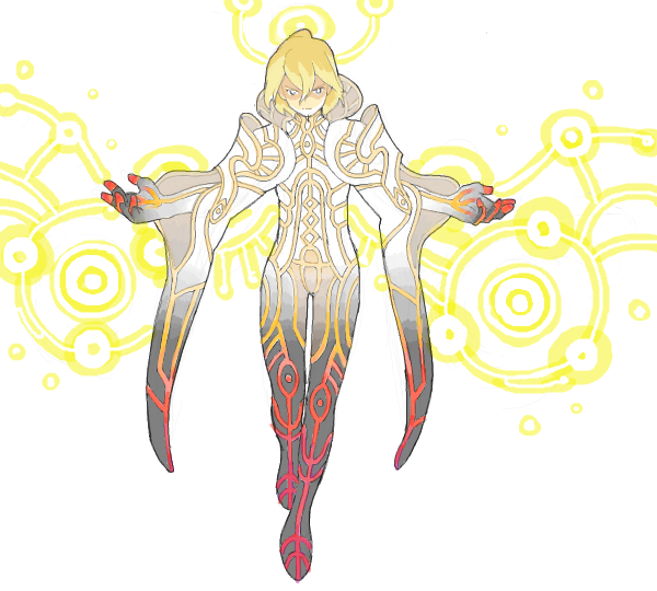 1boy, blonde_hair, floating, hasekura, solo, spoilers, wings, xanthe