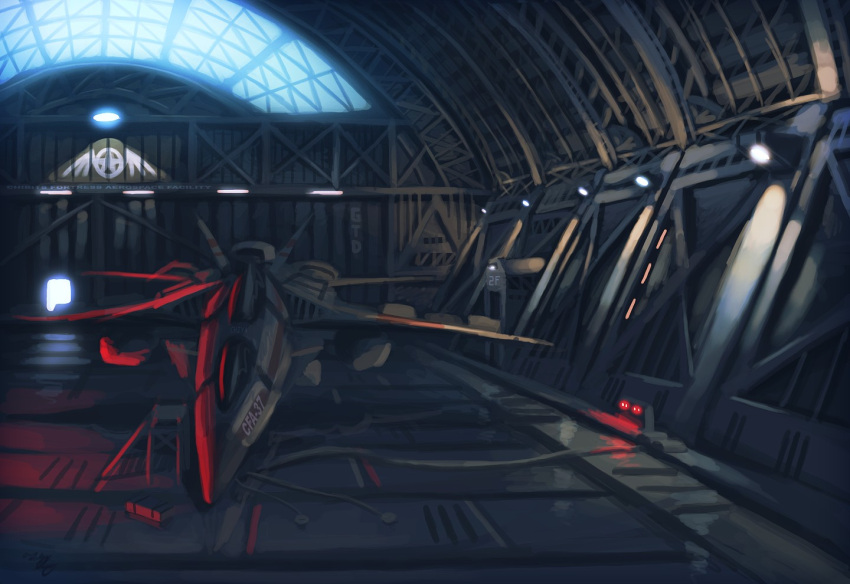 ace_combat, airplane, gtd-carthage, hangar, scenery