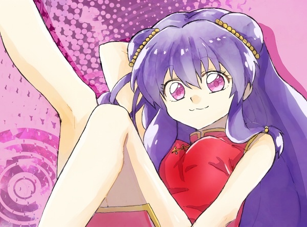 1girl, :3, arm_up, arms_behind_head, bare_shoulders, beads, china_dress, chinese_clothes