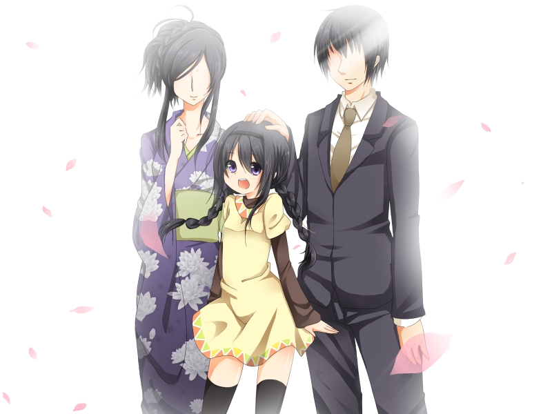 akemi_homura, mahou_shoujo_madoka_magica, parent, parent_and_child, tagme, thigh-highs