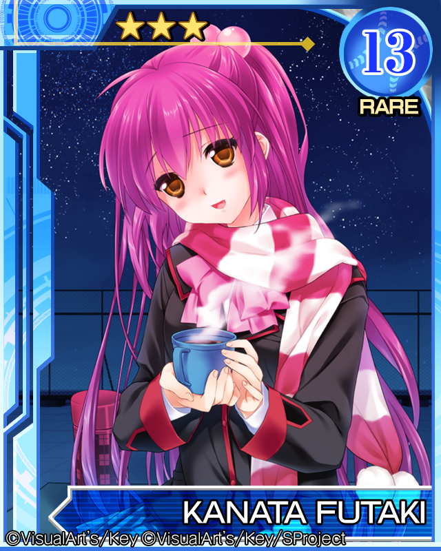 1girl, brown_eyes, cocoa, cup, futaki_kanata, little_busters!!, long_hair, mug