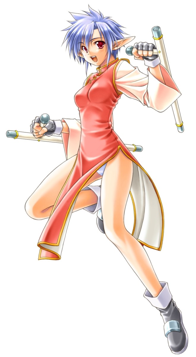 blue_panties, china_dress, chinadress, chinese_clothes, fingerless_gloves, gloves, highres, huey_ranfaruto