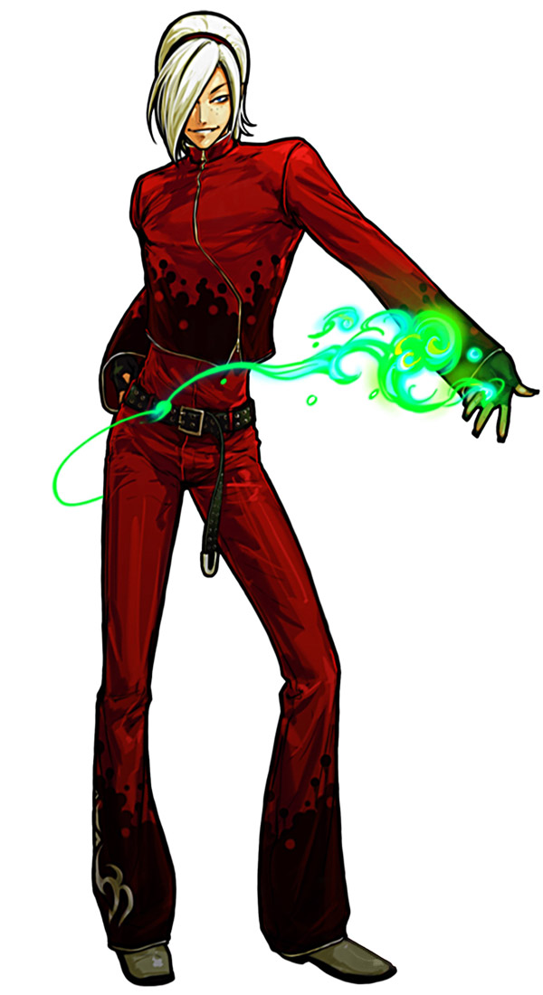 ash_crimson, aura, belt, fingerless_gloves, fingernails, fire, freckles, gloves