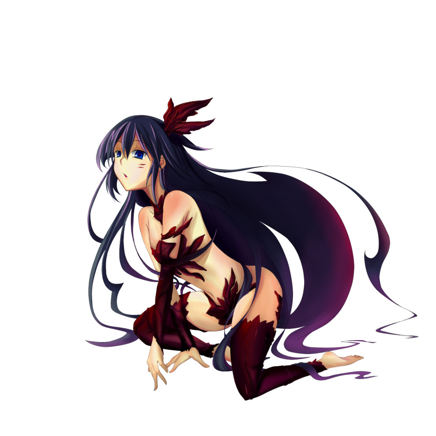 blue_eyes, highres, kuro_(jyupiter), long_hair, original, purple_hair, solo
