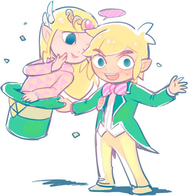blonde_hair, blue_eyes, bone_(stare), bowtie, contemporary, formal, hat, link