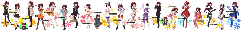 2girls, absurdres, alternate_costume, apron, arm_behind_back, arms_behind_back, ass, bare_shoulders