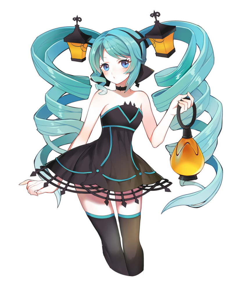 1girl, aqua_eyes, aqua_hair, ayase1124, costume, drill_hair, hair_ornament, halloween