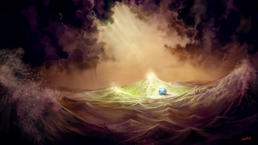 clouds, elsevilla, hector_enrique_sevilla_lujan, highres, laboon, lonely, ocean, one_piece