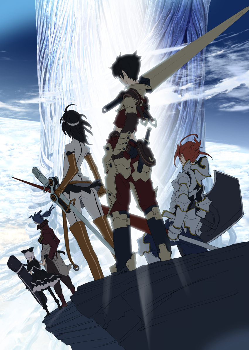 armor, coopa, druaga_no_tou, highres, jil, kaaya, melt_(druaga), shield