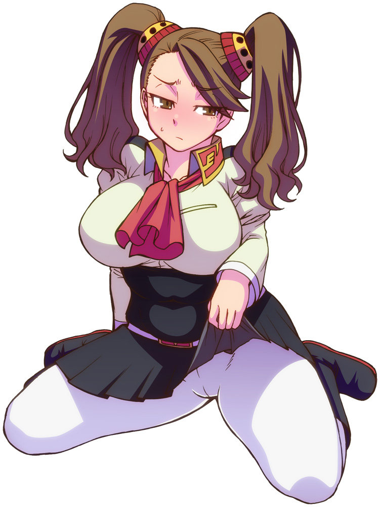 boots, brown_eyes, brown_hair, chiba_toshirou, gundam, gundam_build_fighters, gundam_build_fighters_try, hair_ornament