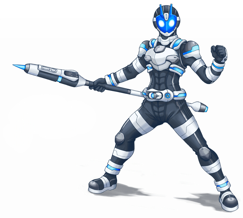 glowing, glowing_eyes, kamen_rider, kamen_rider_digi-s, original, qome, weapon