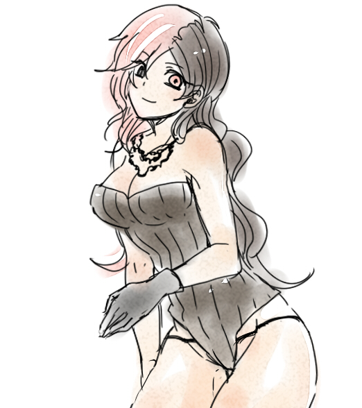 1girl, alternate_costume, neo_(rwby), rwby, signalkj, solo, white_background